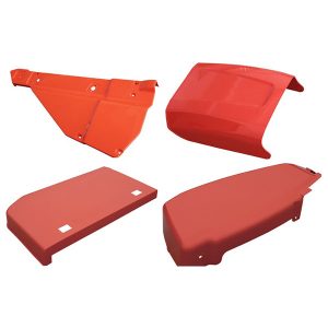 plastična ohišja, izdelana s postopkom brizganja