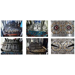 rešitev za večkomorno brizgalno kalupovanje