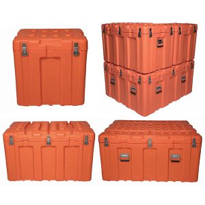 rotacijsko oblikovana omarica za gasilsko opremo